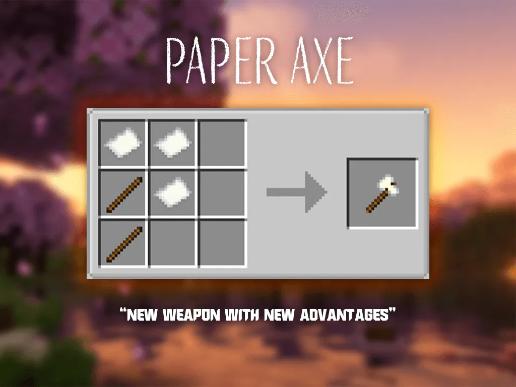 Paper RENOVATED — скриншот 5 (Моды, Minecraft)