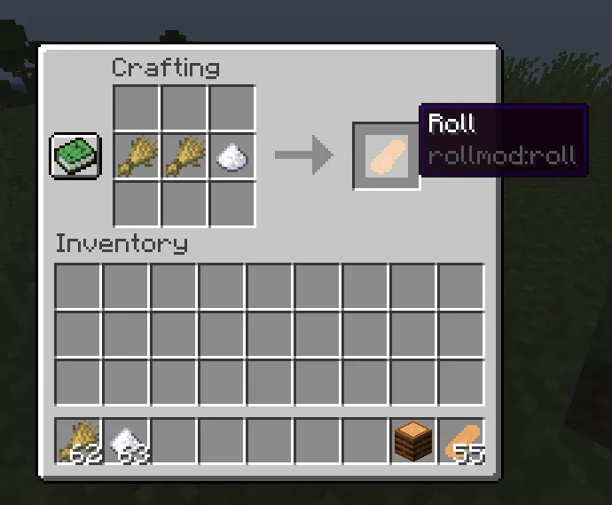 Roll, Моды, Minecraft