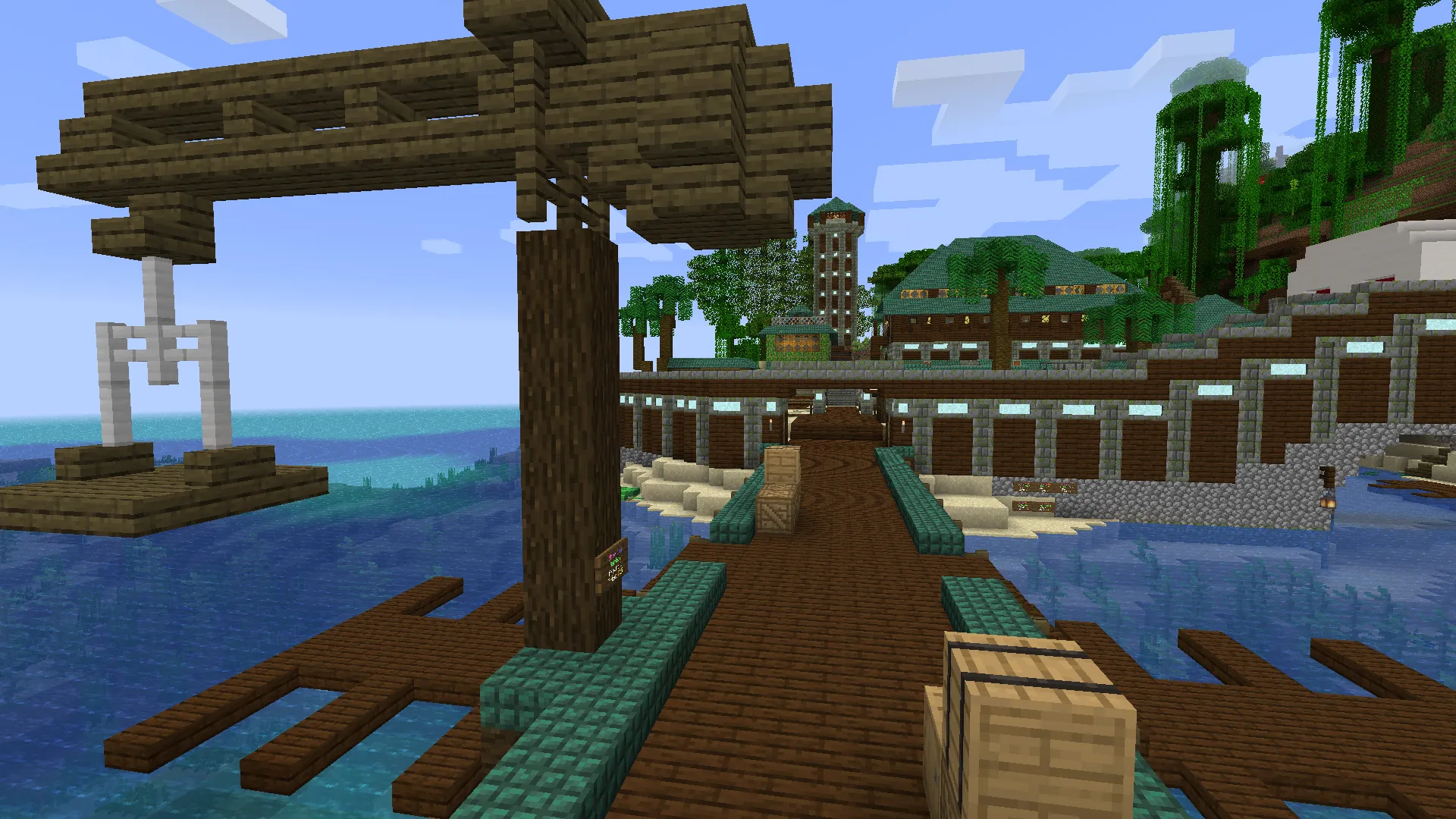 Treasure Islands: Shanties&Scallywags — скриншот 6 (Модпаки, Minecraft)