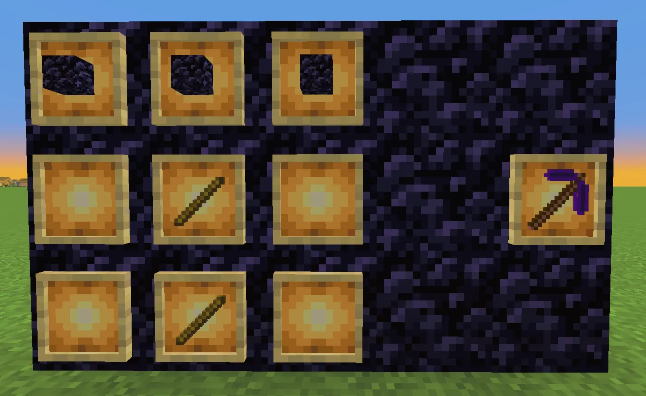 Obsidian Basic tools, Моды, Minecraft