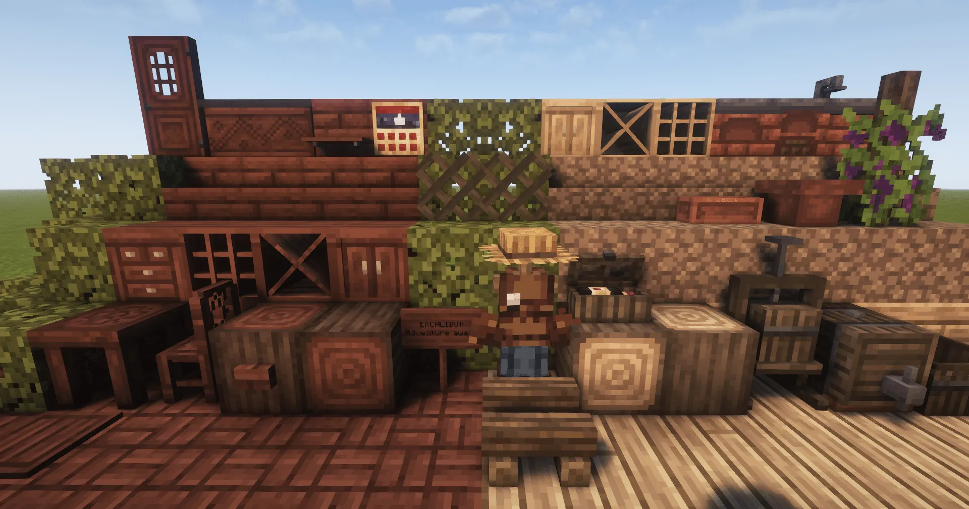 Excalibur | [Let's Do] Vinery Support, Текстуры, Minecraft