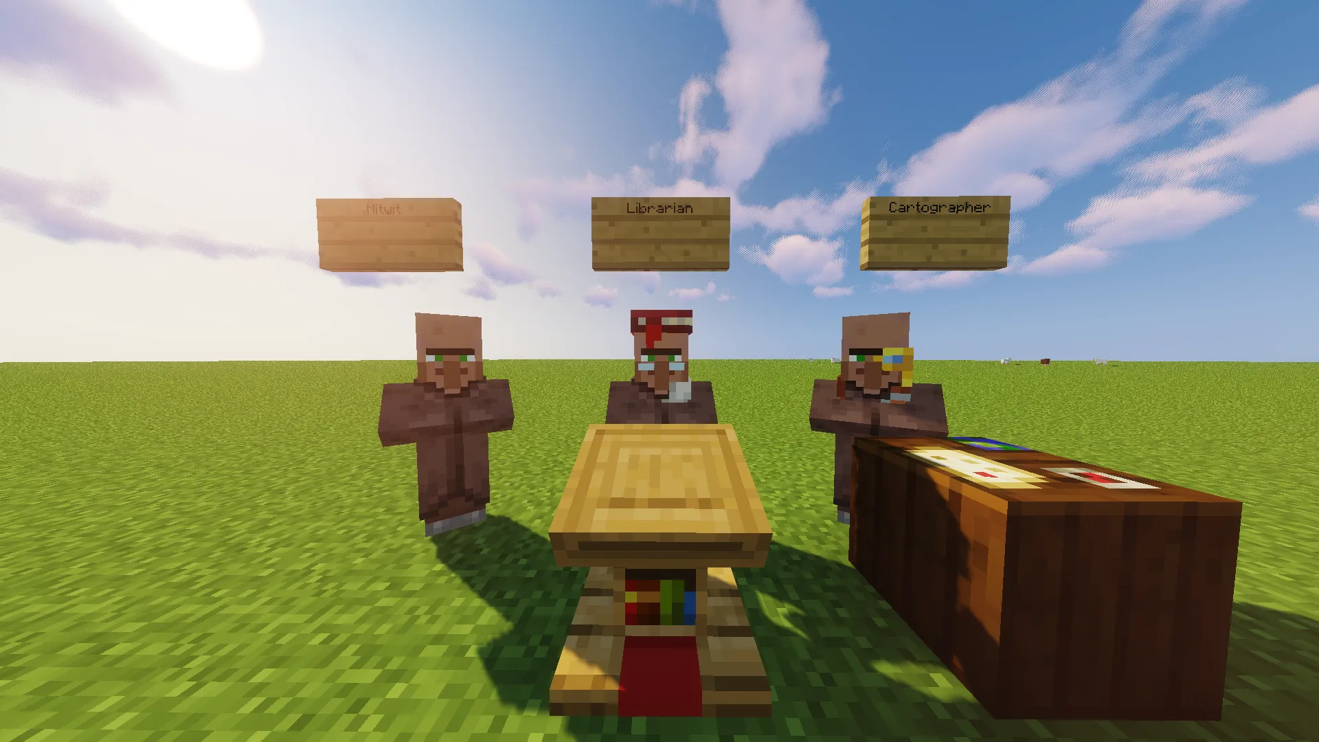 Villager fix (no green hats) — скриншот 4 (Текстуры, Minecraft)