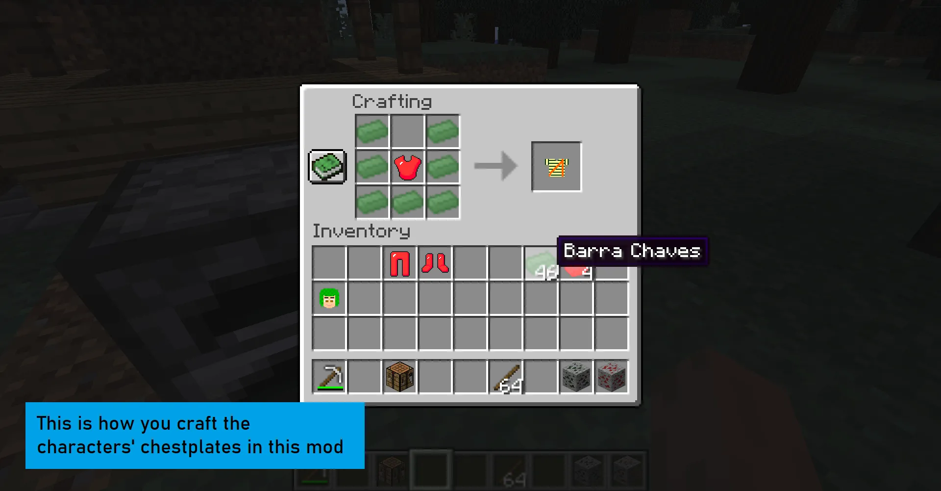 Chaves — скриншот 6 (Моды, Minecraft)