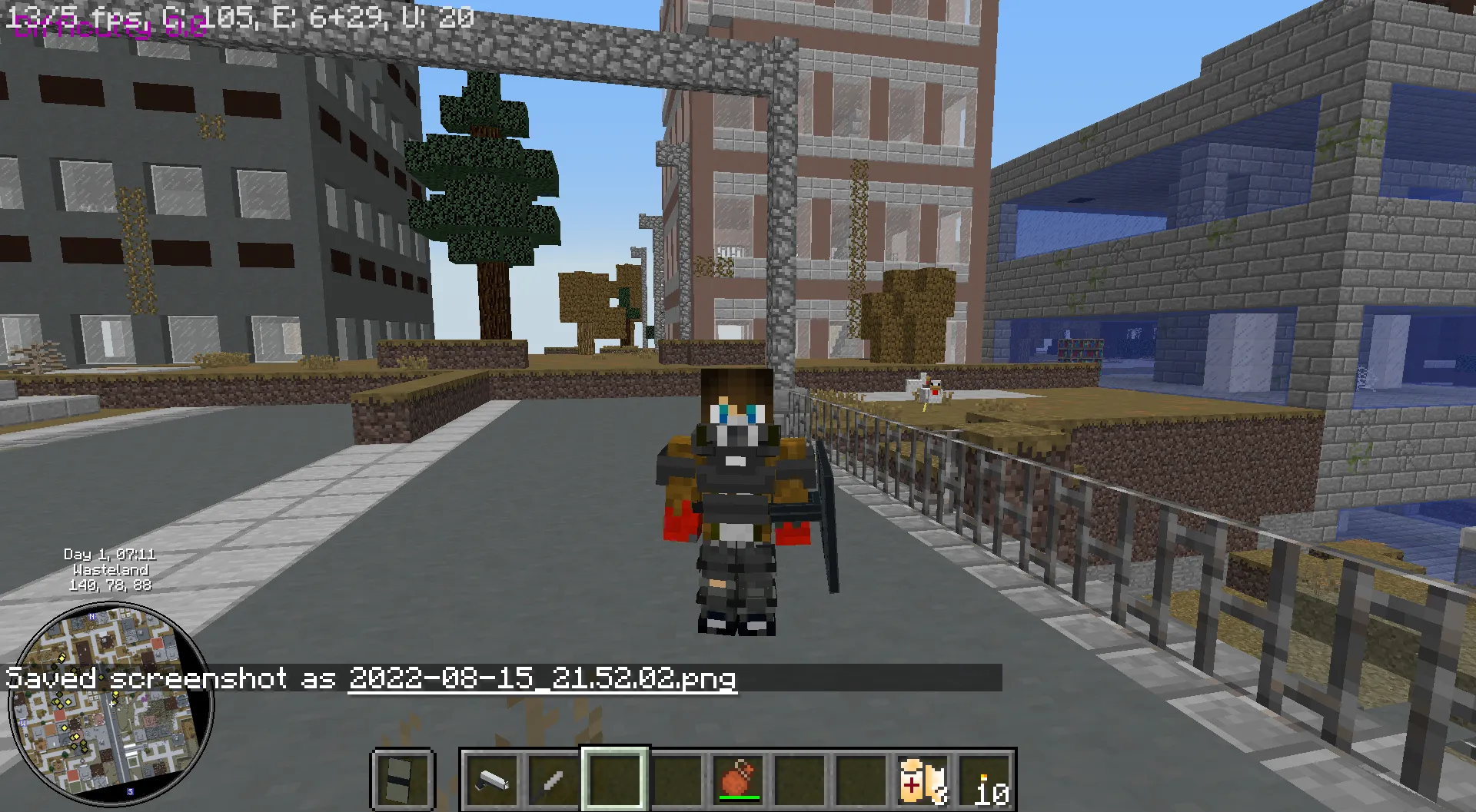 Hardcore GORE Zombies — скриншот 4 (Модпаки, Minecraft)