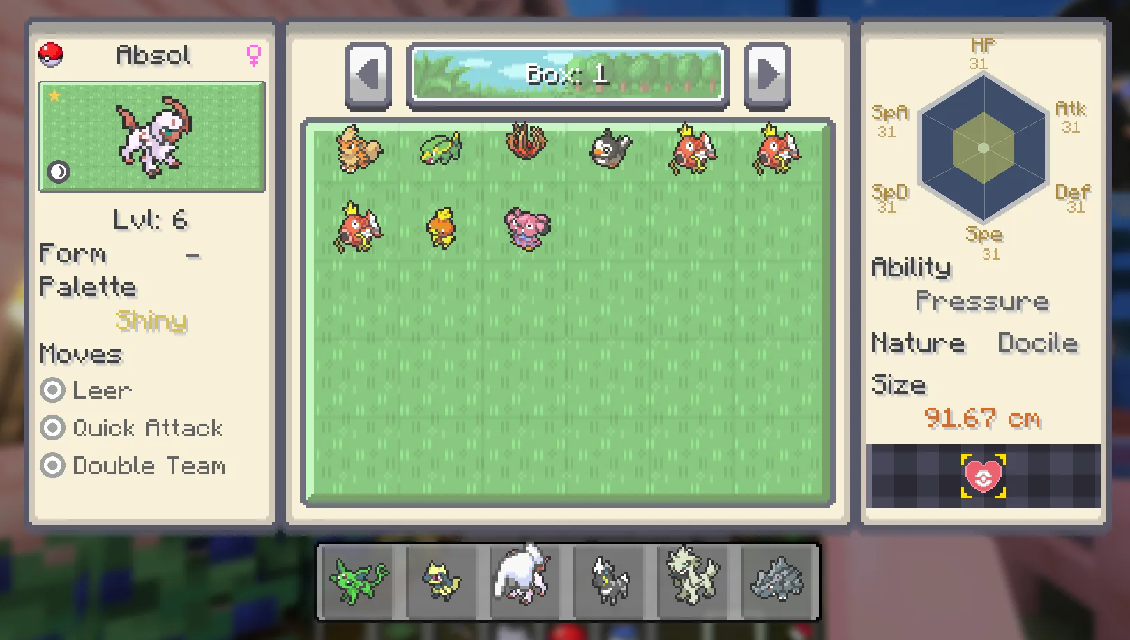 Perfect IV Shiny Starters with more starters! (Pixelmon), Дата-паки, Minecraft