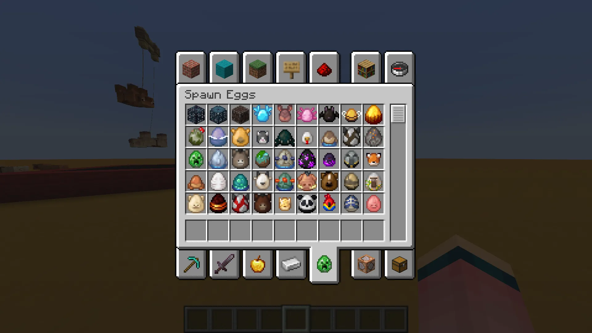 !! Spawn Eggs Reverted 🥚 (OG spawn egg textures) — скриншот 1 (Текстуры, Minecraft)
