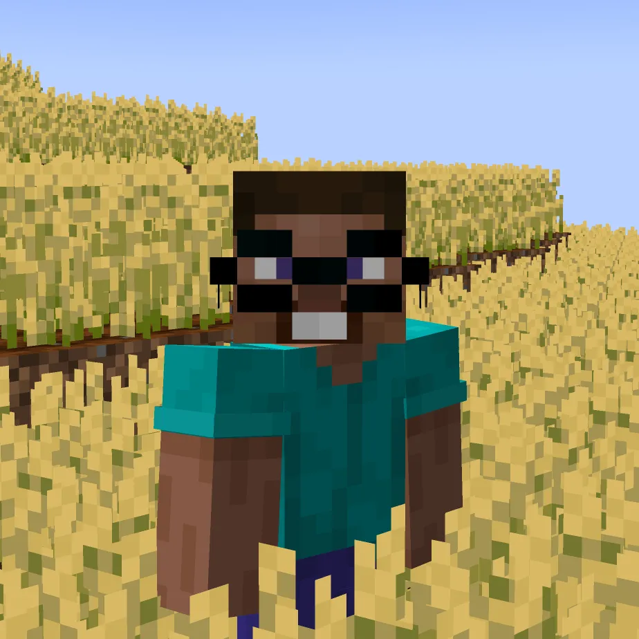 Nerdtherite Glasses, Текстуры, Minecraft
