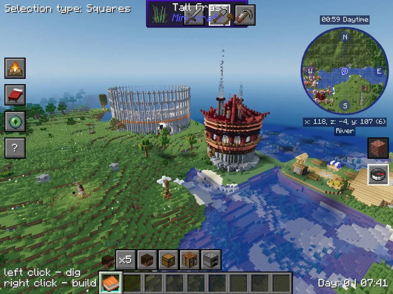 DrEM's Real time RPG strategy — скриншот 1 (Модпаки, Minecraft)