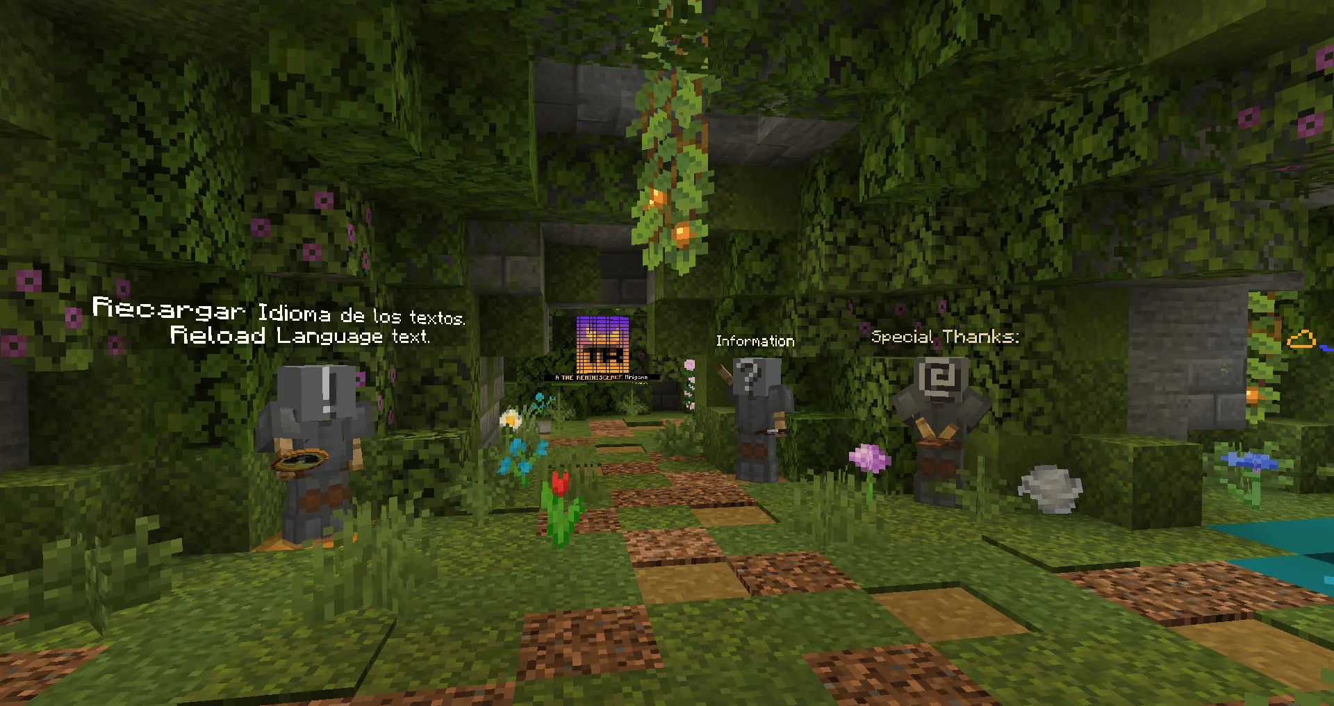 Mace Blasters, Карты, Minecraft