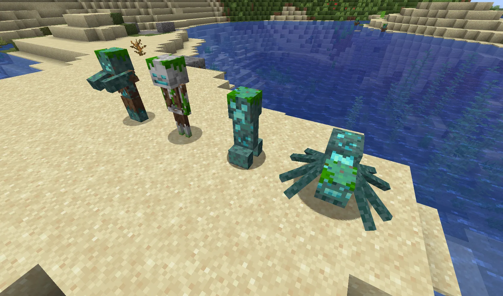 Pablo's Ultimate Overhaul, Текстуры, Minecraft