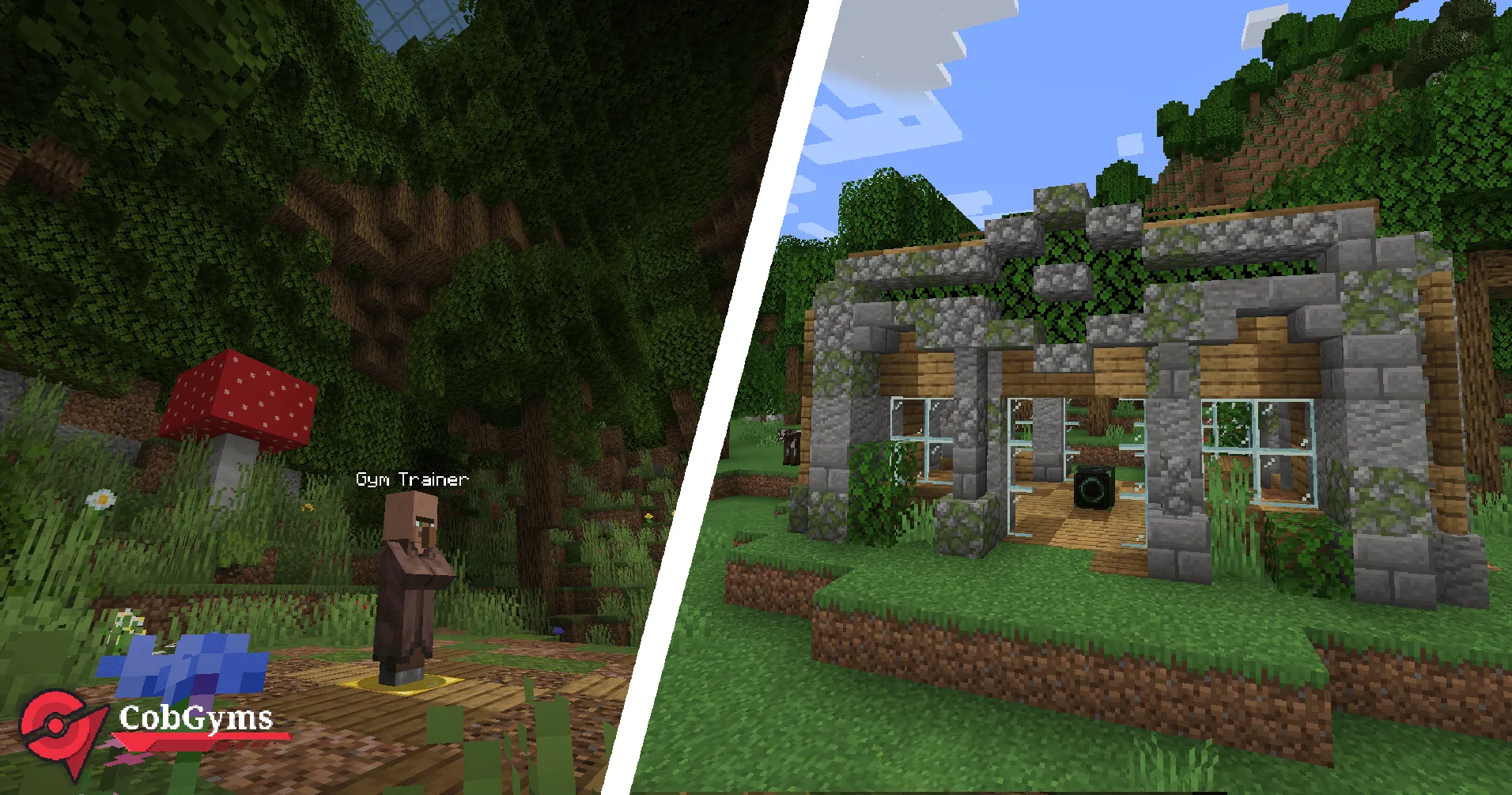CobGyms - Unofficial Cobblemon Gyms, Моды, Minecraft