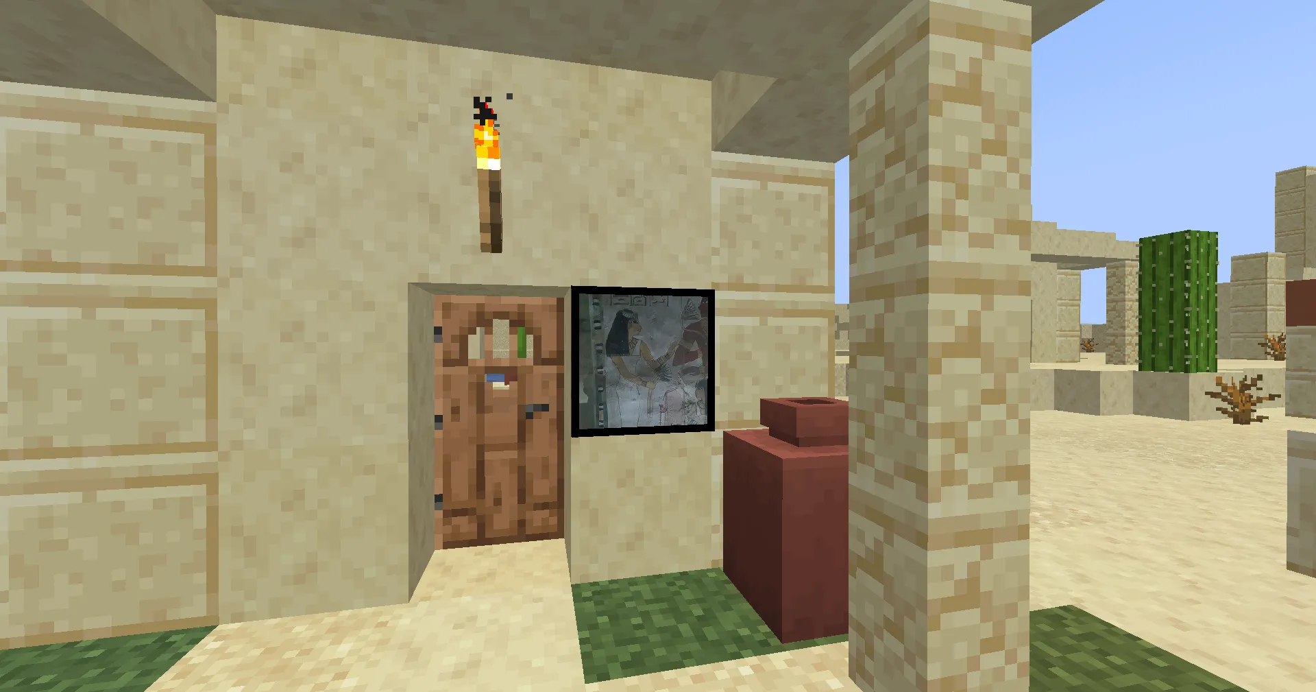More Paintings +++ mod Egypt edition, Моды, Minecraft