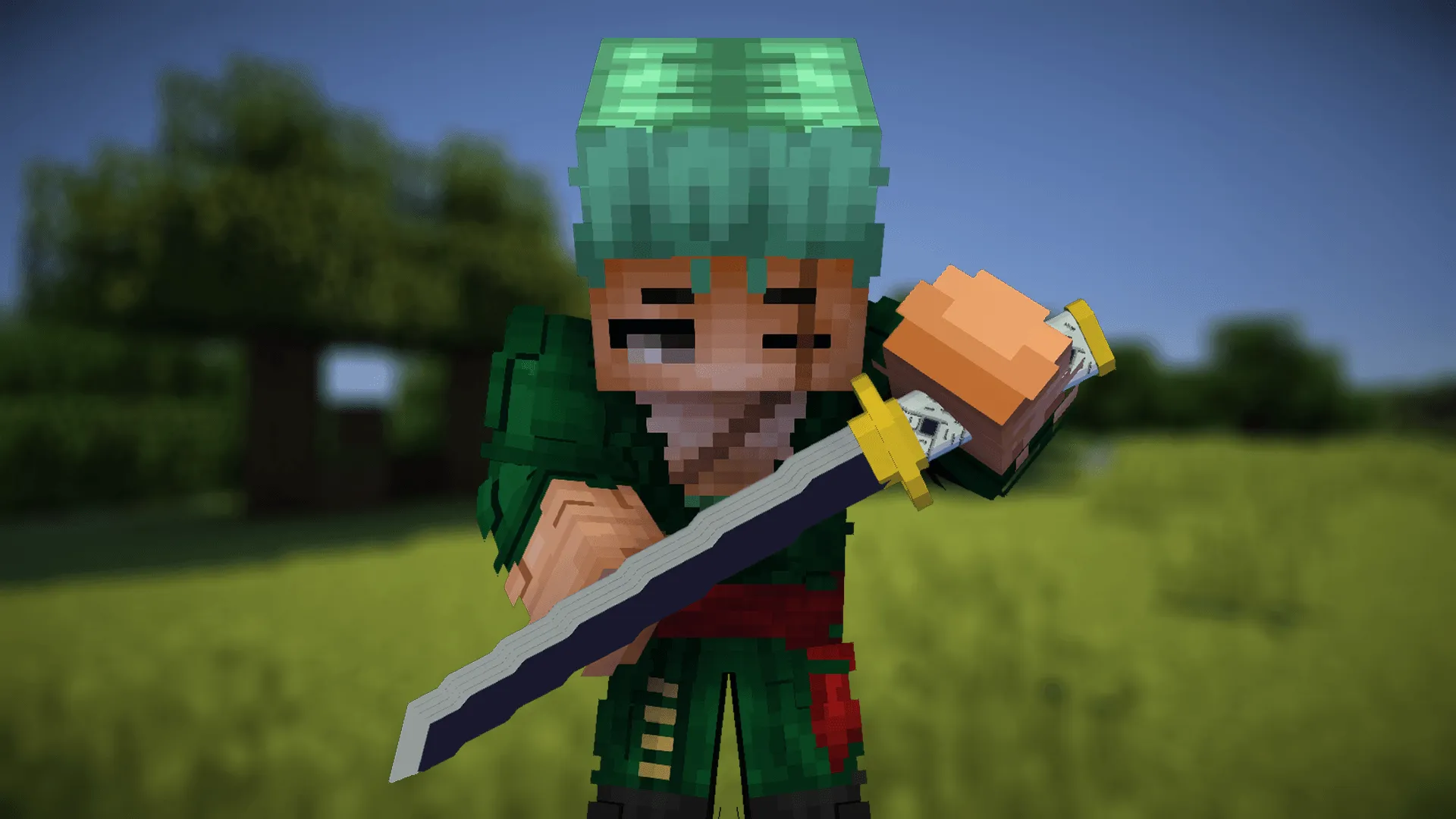 Wado ichimonji from anime One piece — скриншот 1 (Текстуры, Minecraft)