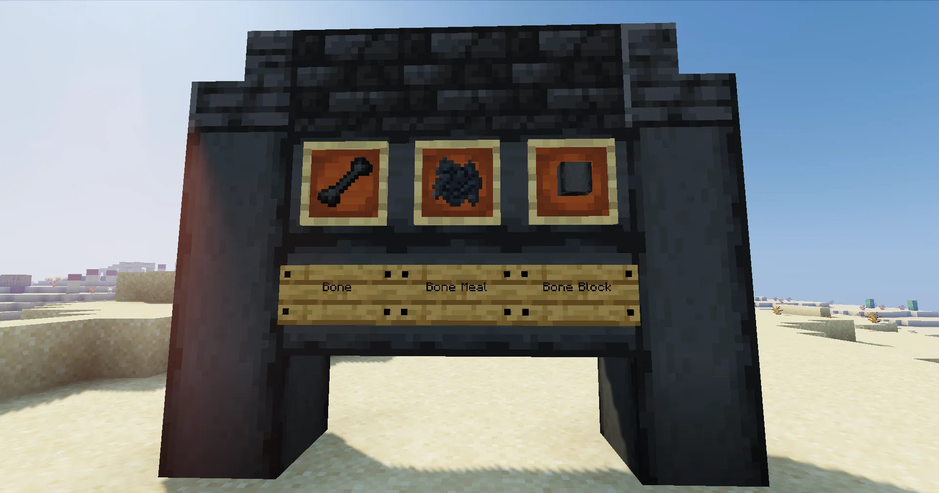 Just Wither Bones — скриншот 1 (Текстуры, Minecraft)