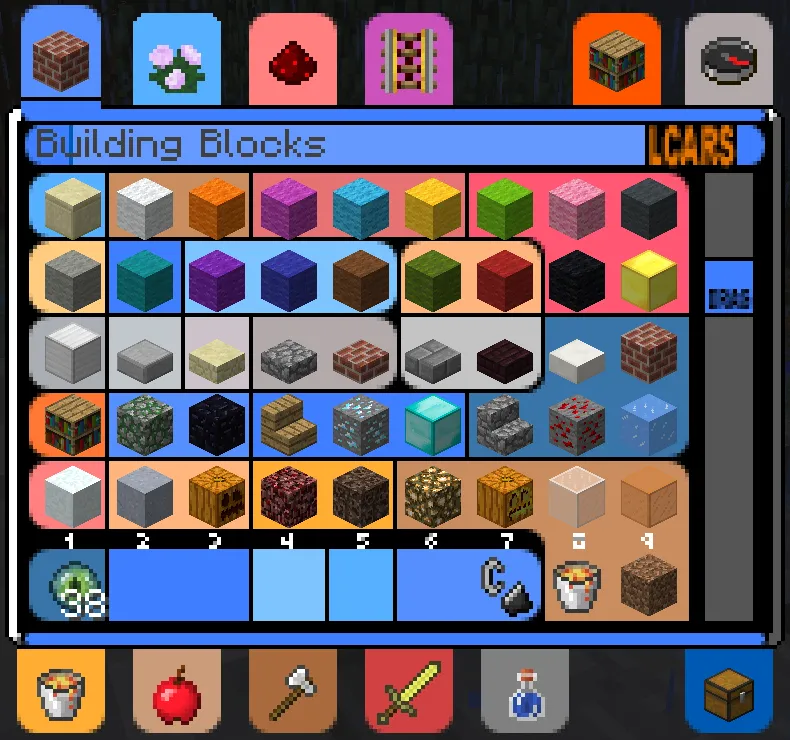 LCARS GUI — скриншот 3 (Текстуры, Minecraft)