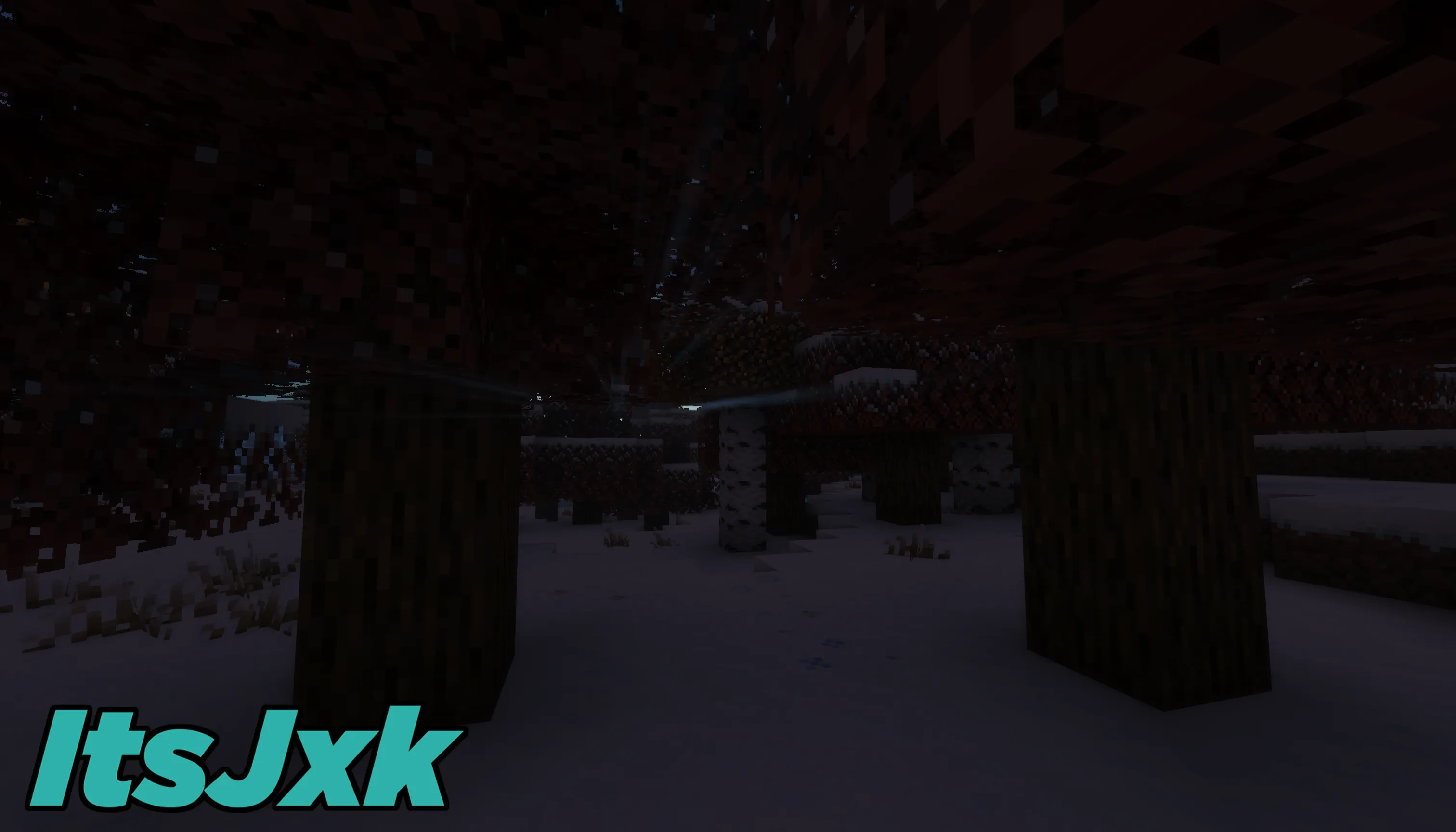 Jxk Winter Aesthetic — скриншот 3 (Текстуры, Minecraft)