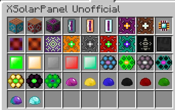 XSolarPanel  — скриншот 2 (Моды, Minecraft)