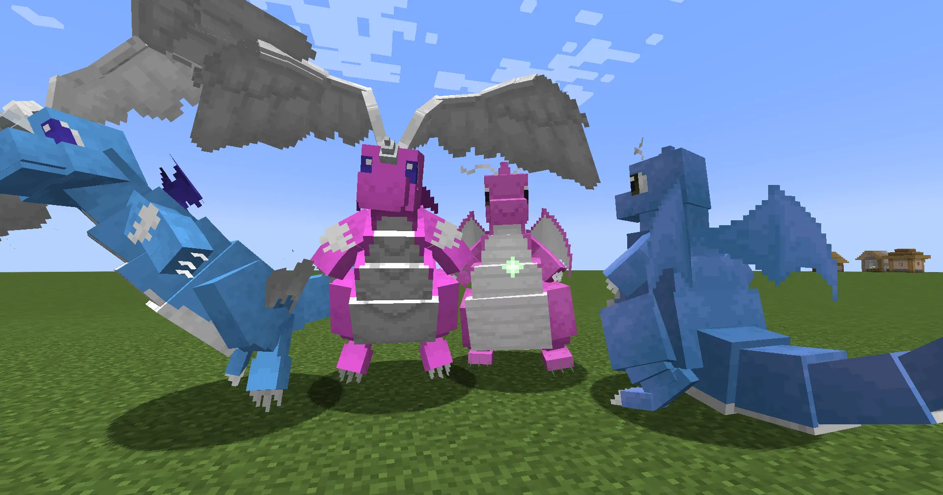 Cobblemon Dragonite Enhanced, Текстуры, Minecraft