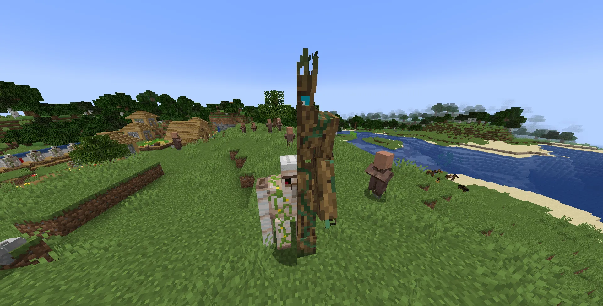 NOTLIVES's Iron golem to Ents — скриншот 2 (Текстуры, Minecraft)