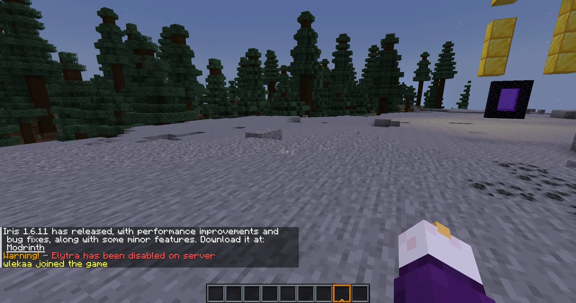 AElytra — скриншот 1 (Плагины, Minecraft)