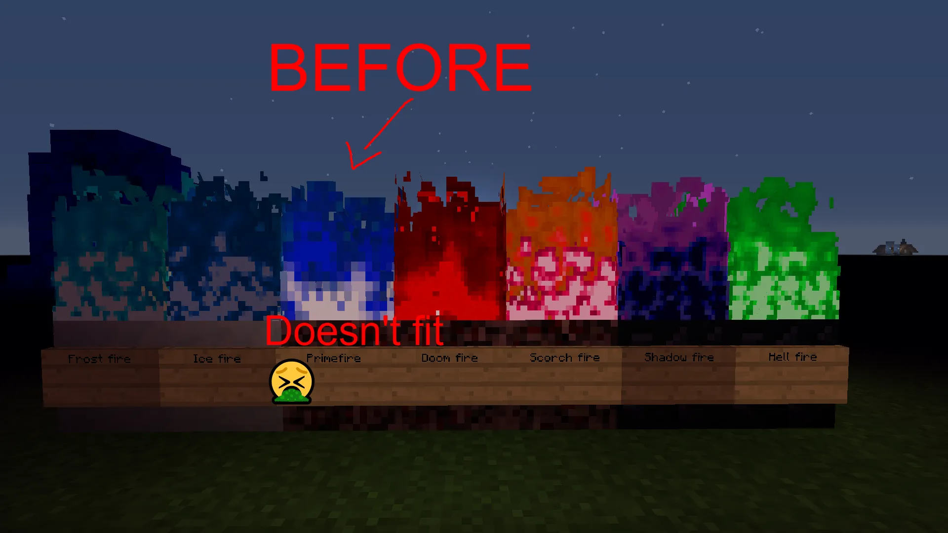 Primefire 32x (Lycanites mobs 32x addon), Текстуры, Minecraft