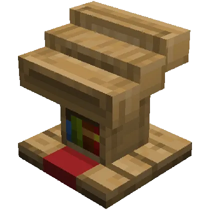 Lectern Texture Blocky Lecterns - текстуры для Майнкрафт - Зона Крафта