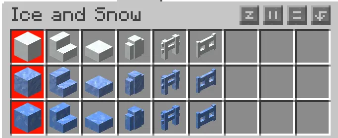 "Slab, Stairs & Walls" — скриншот 9 (Моды, Minecraft)