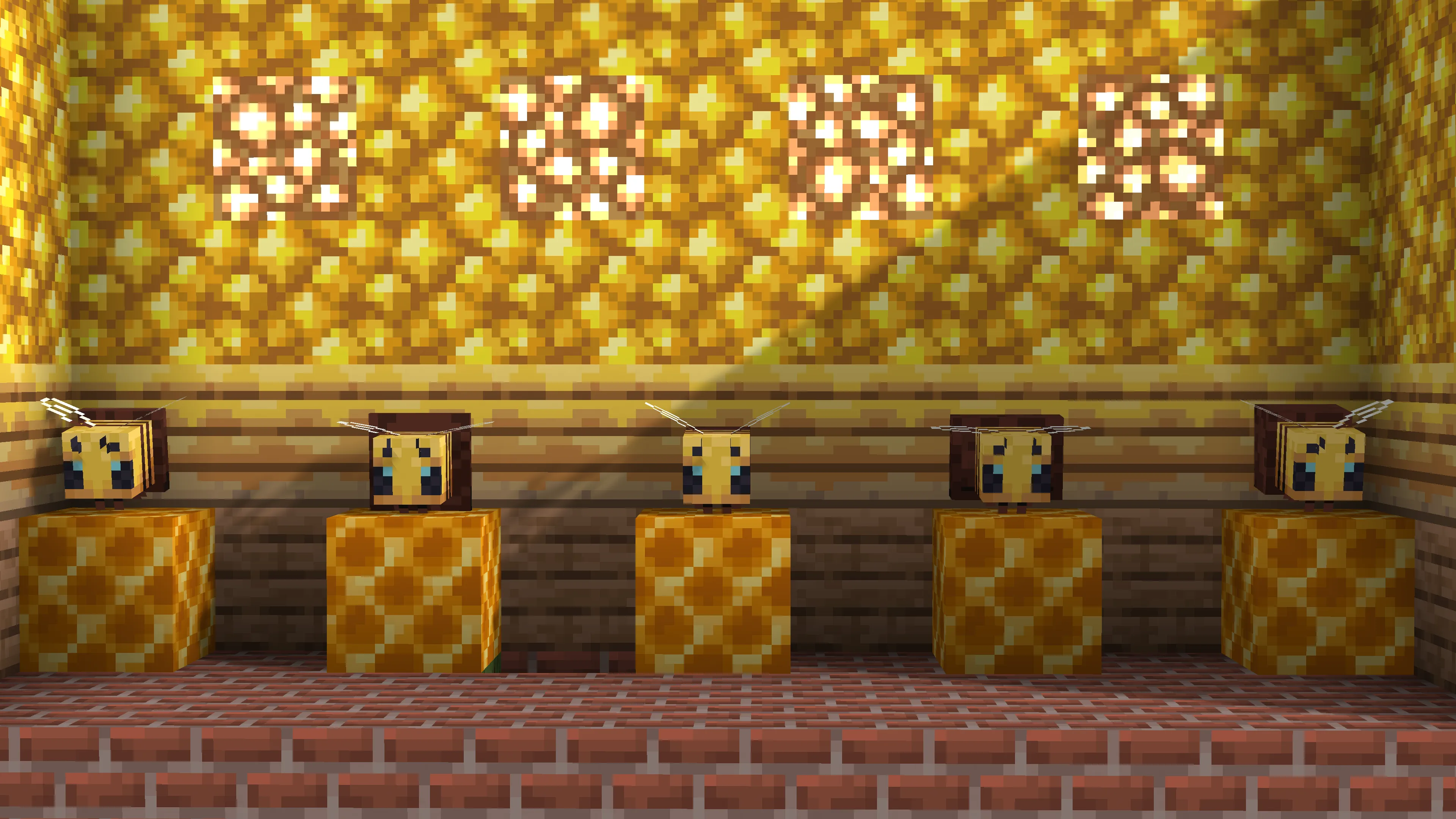Thicc Bees — скриншот 2 (Текстуры, Minecraft)