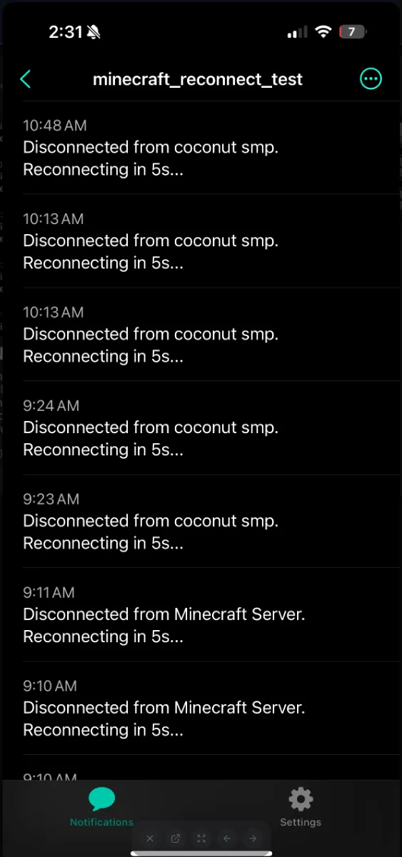 Auto Connect Remote — скриншот 2 (Моды, Minecraft)