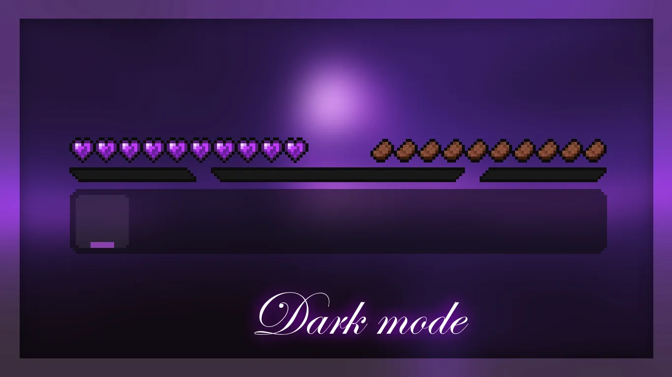 Purple Eden Dark Mode | READ DESC. — скриншот 3 (Текстуры, Minecraft)