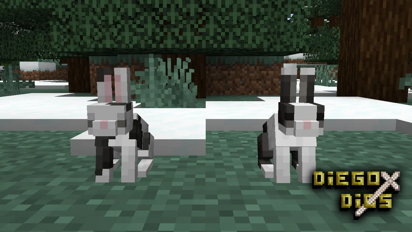 Remodeled Rabbit — скриншот 7 (Текстуры, Minecraft)