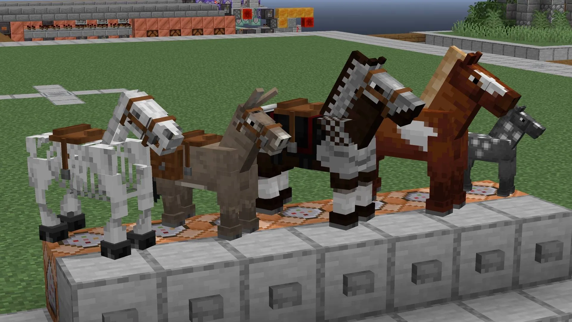 Fresh Animations: Classic Horses — скриншот 4 (Текстуры, Minecraft)
