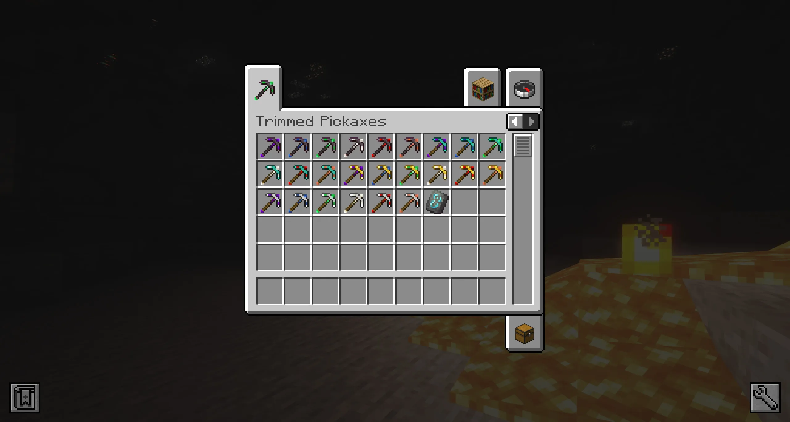 Better Pickaxe Trims, Моды, Minecraft
