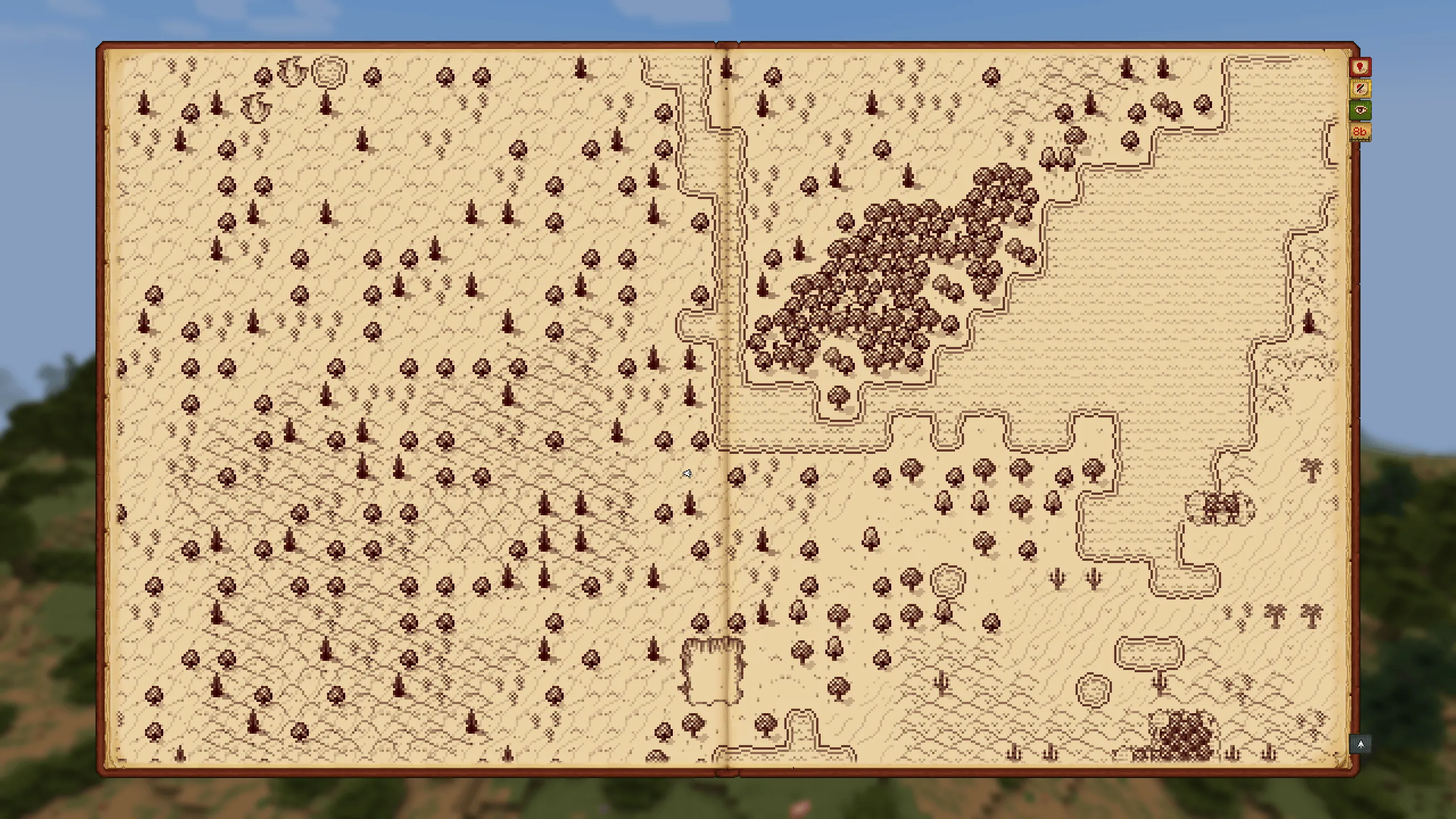 Antique Atlas 4 Compat — скриншот 4 (Текстуры, Minecraft)