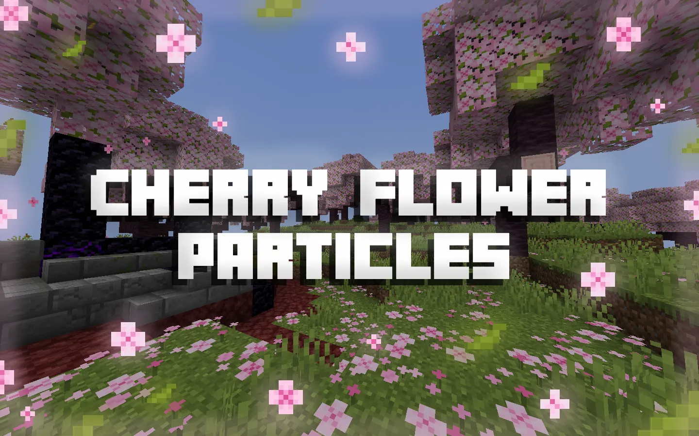 Cherry Flower Particles — скриншот 1 (Текстуры, Minecraft)