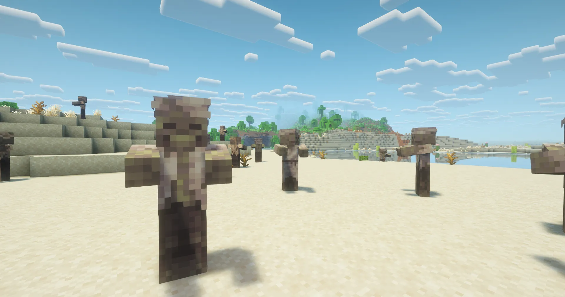 Poroto's Zombies — скриншот 2 (Текстуры, Minecraft)