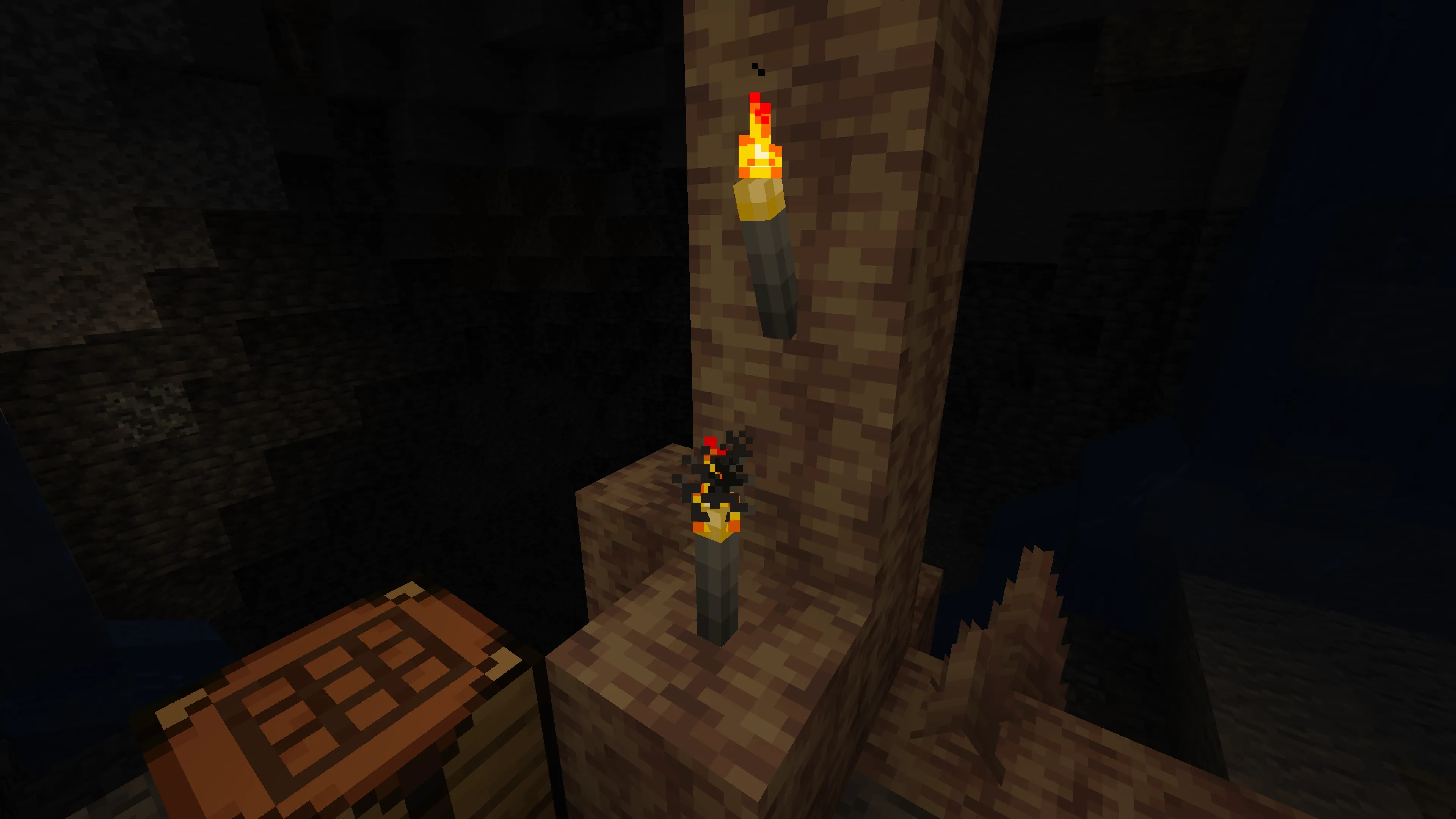 Lost In The Caves — скриншот 1 (Моды, Minecraft)