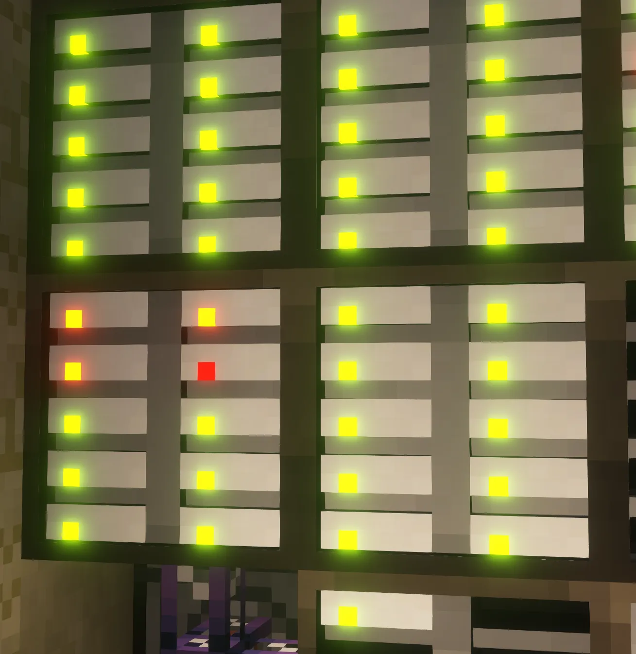 Emissive Glowing Forge (PBR, Optifine, GTCE-U) — скриншот 1 (Текстуры, Minecraft)