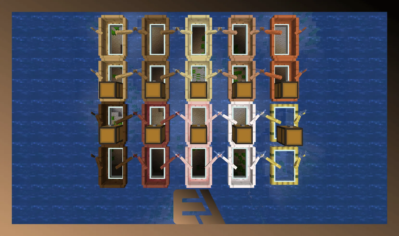 Glassy Boats — скриншот 1 (Текстуры, Minecraft)