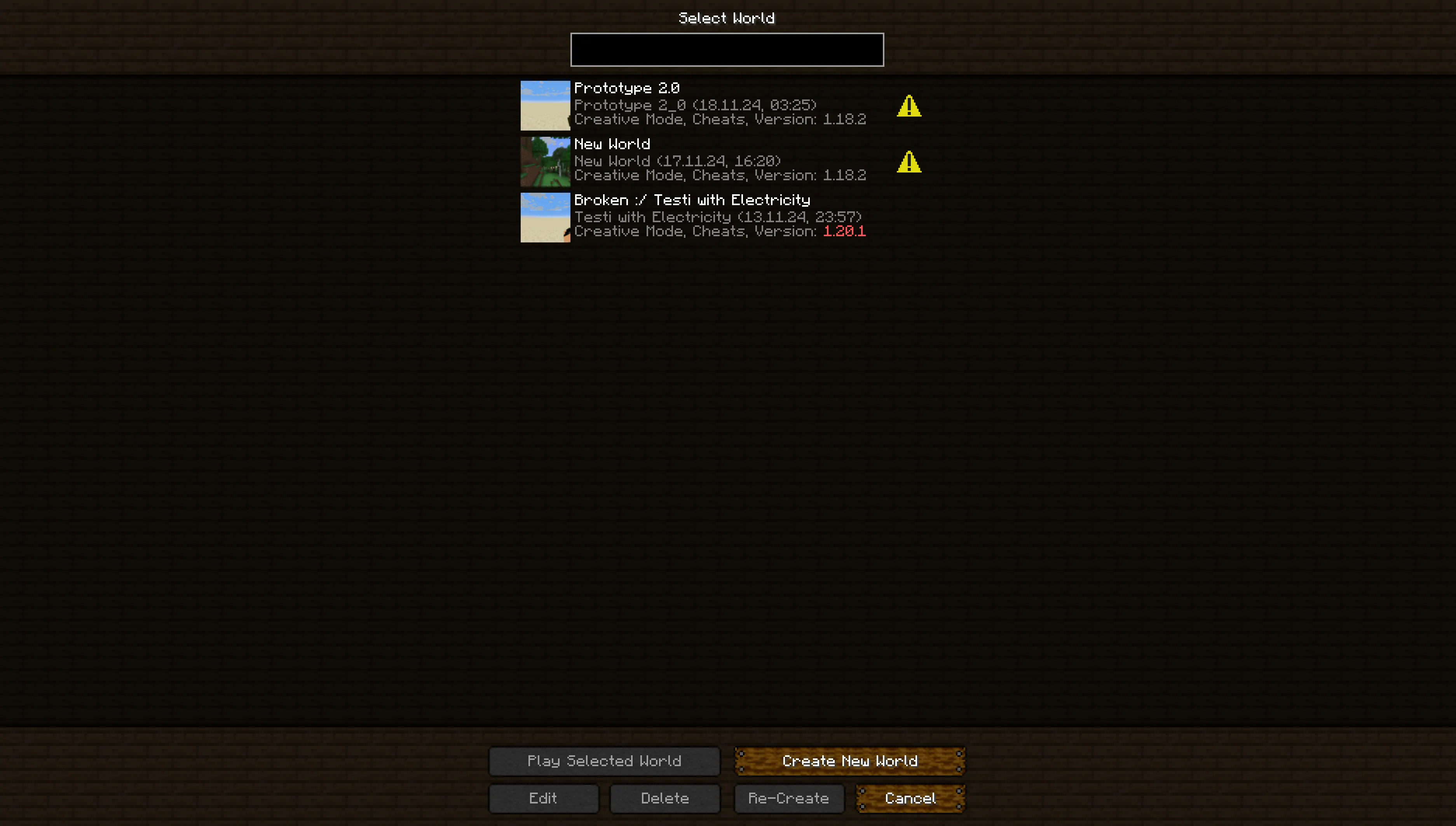 Wooden GUI — скриншот 2 (Текстуры, Minecraft)