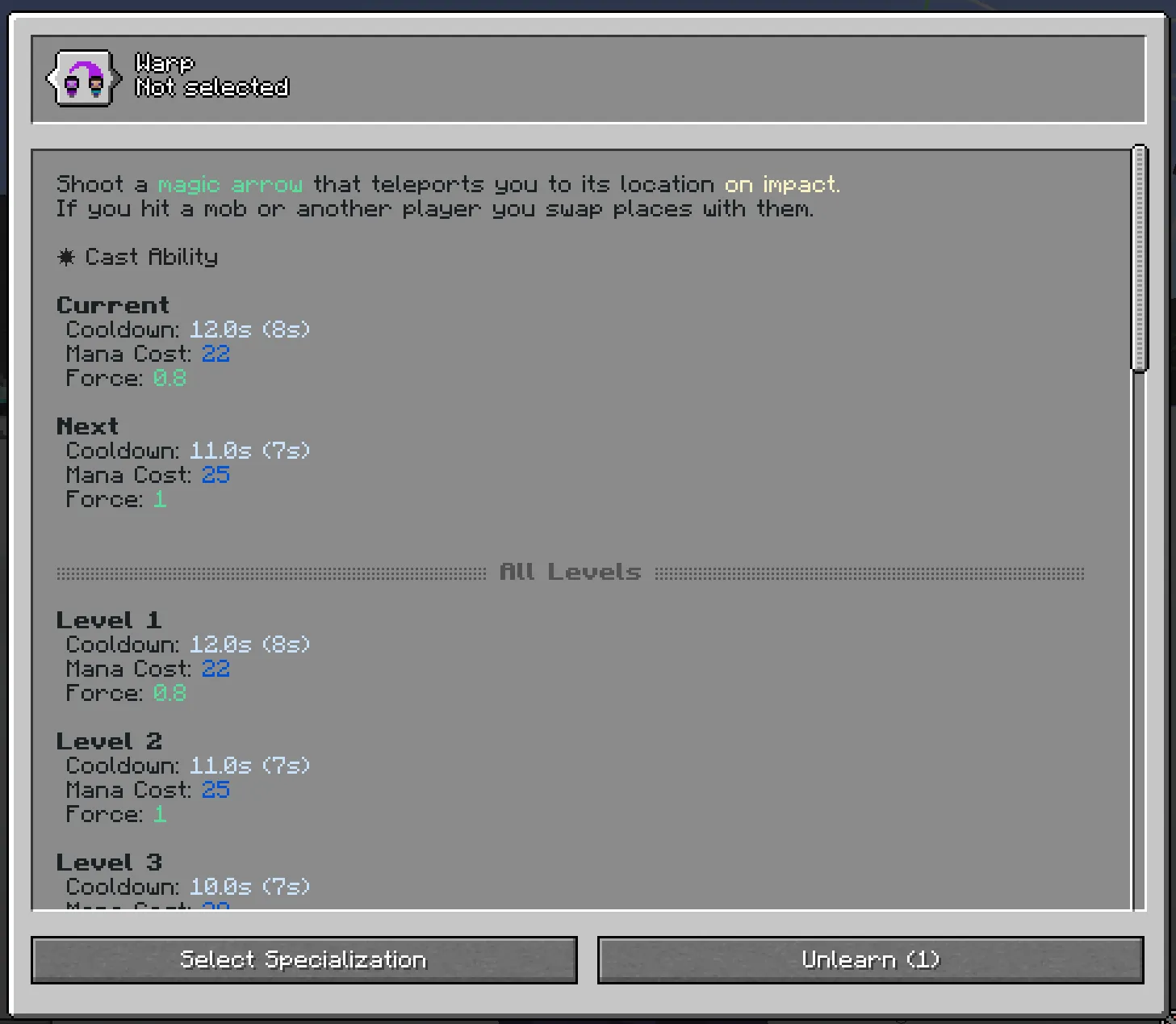 QOL Hunters, Моды, Minecraft