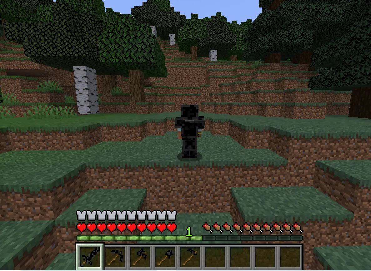 Obsidian Armor & Tools Pack — скриншот 15 (Моды, Minecraft)