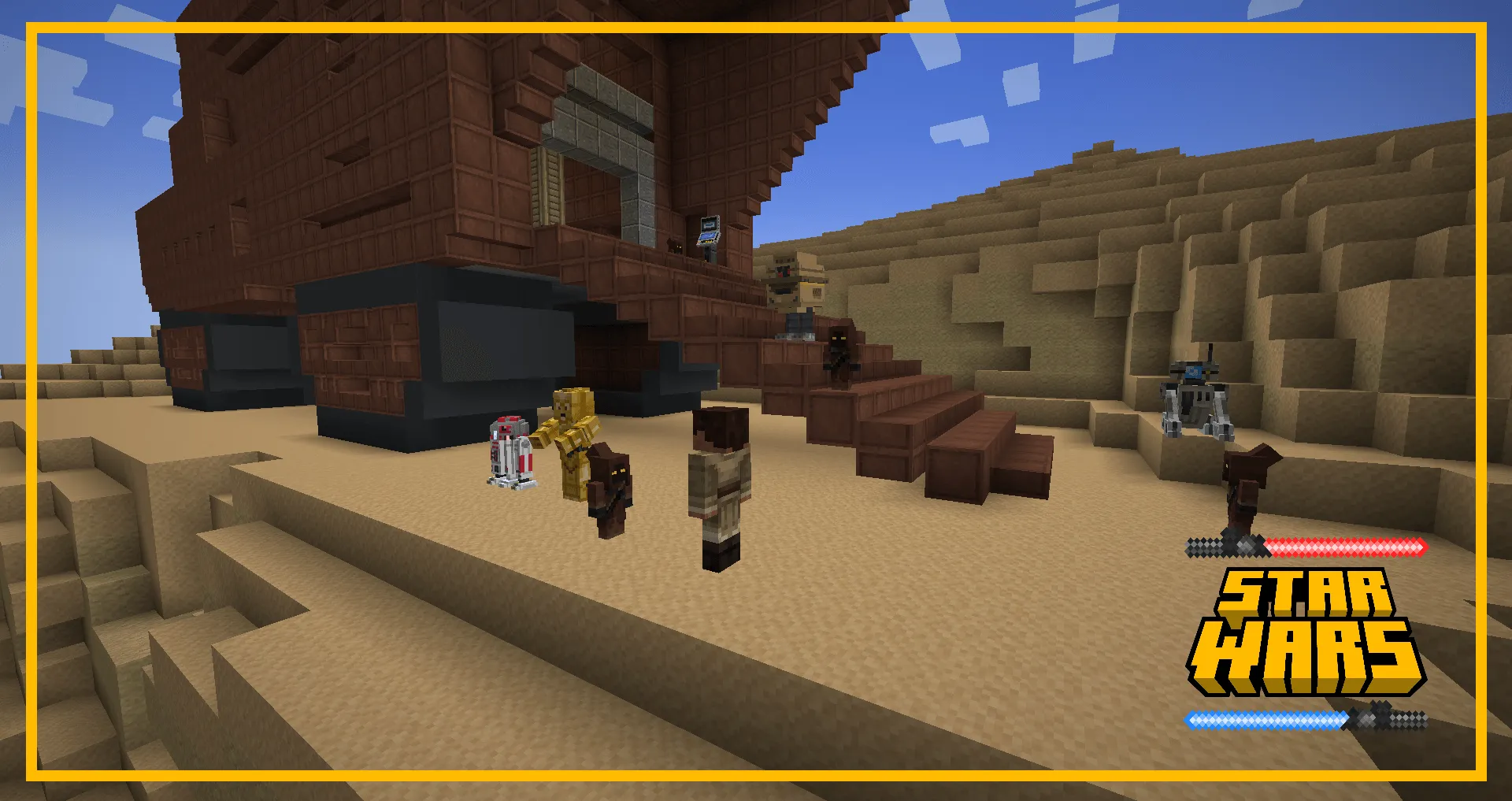 Star Wars Expansion — скриншот 10 (Моды, Minecraft)