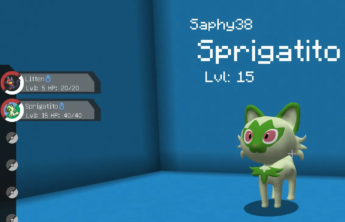 Sprigatito — скриншот 1 (Текстуры, Minecraft)