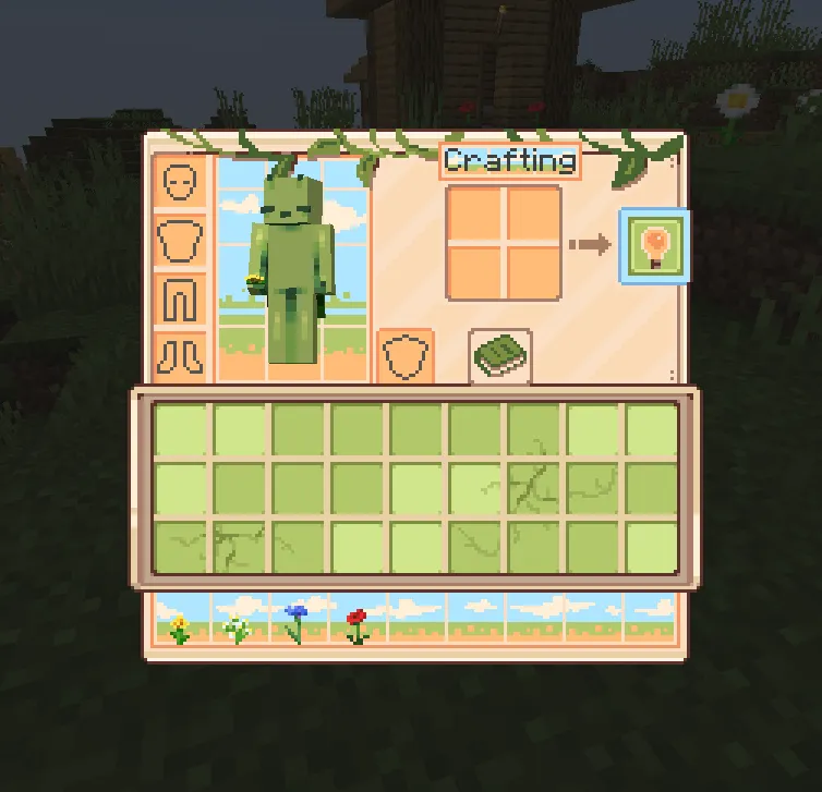 Solarpunk GUI, Текстуры, Minecraft