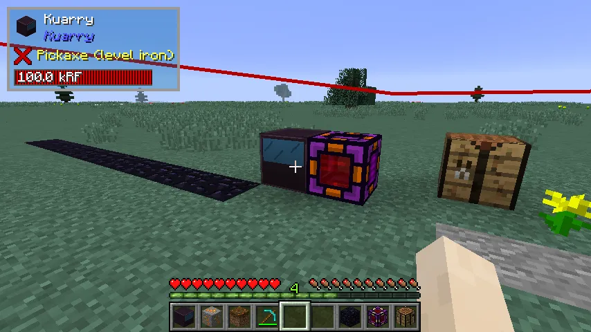 Kuarry, Моды, Minecraft