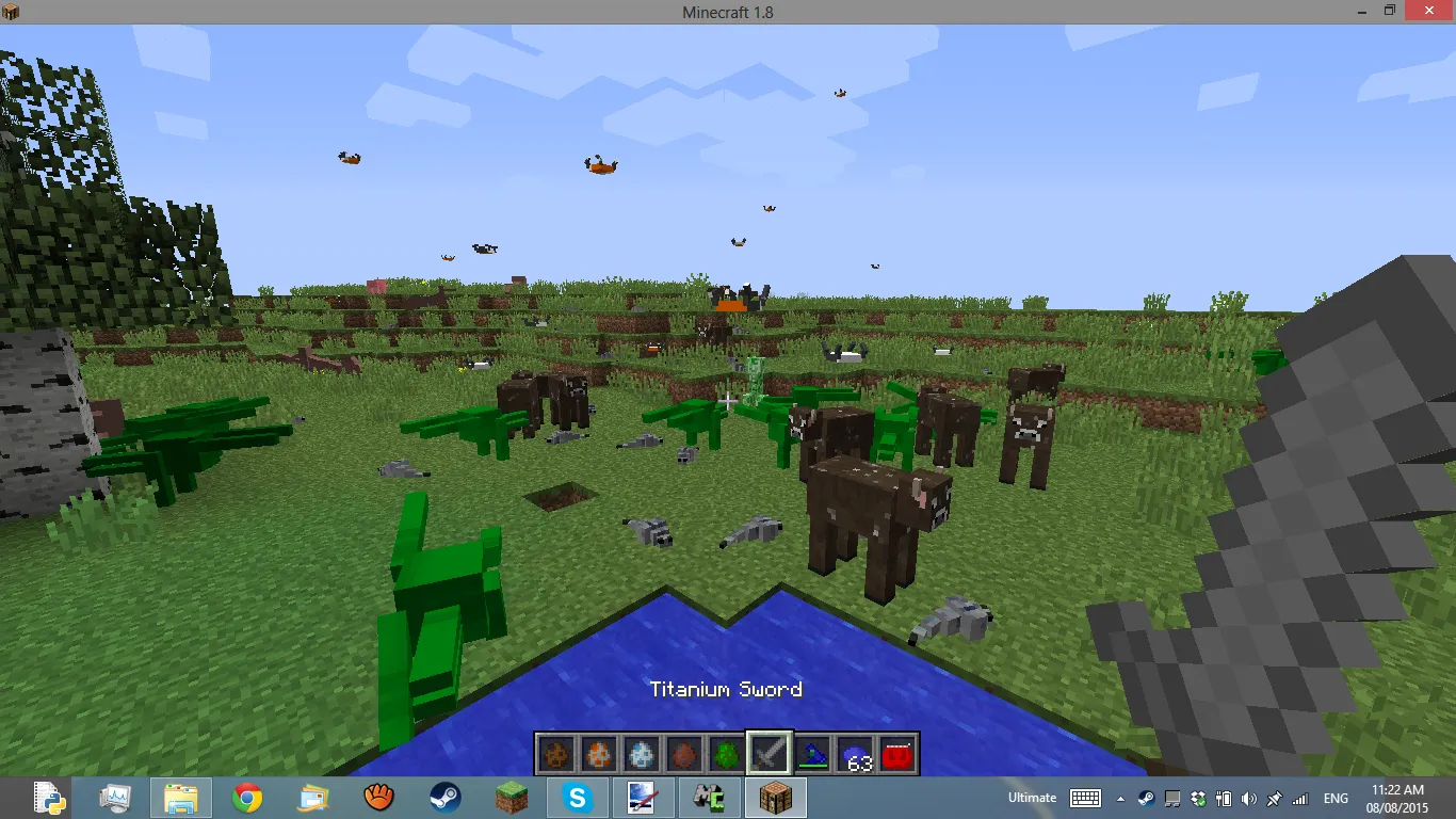 Dimensional Wars Mod, Моды, Minecraft