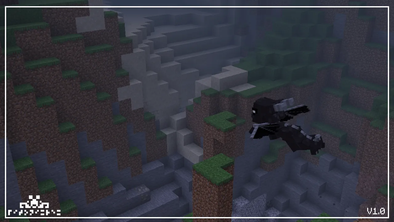 Flying Kobold Girl — скриншот 4 (Текстуры, Minecraft)
