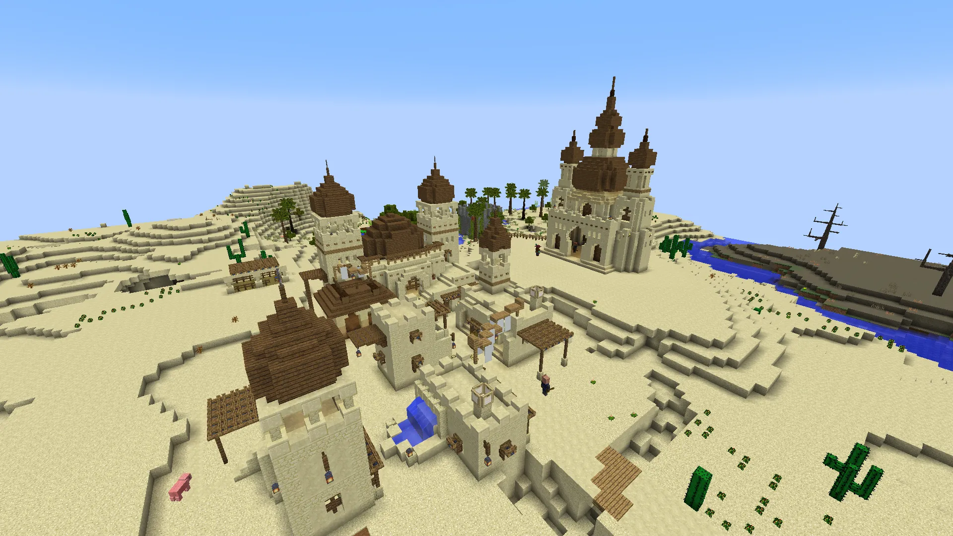 Country Collisions Survival Multiplayer — скриншот 1 (Модпаки, Minecraft)
