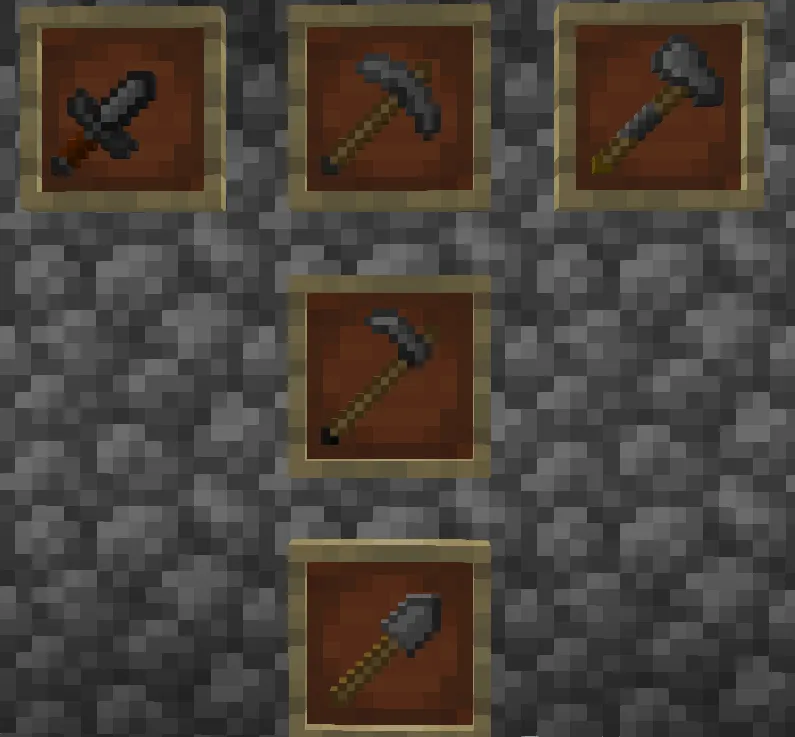 Enhanced Tools & Weapons — скриншот 2 (Текстуры, Minecraft)